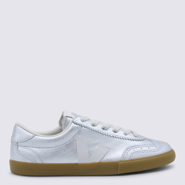 Veja Leather upper sneakers in white