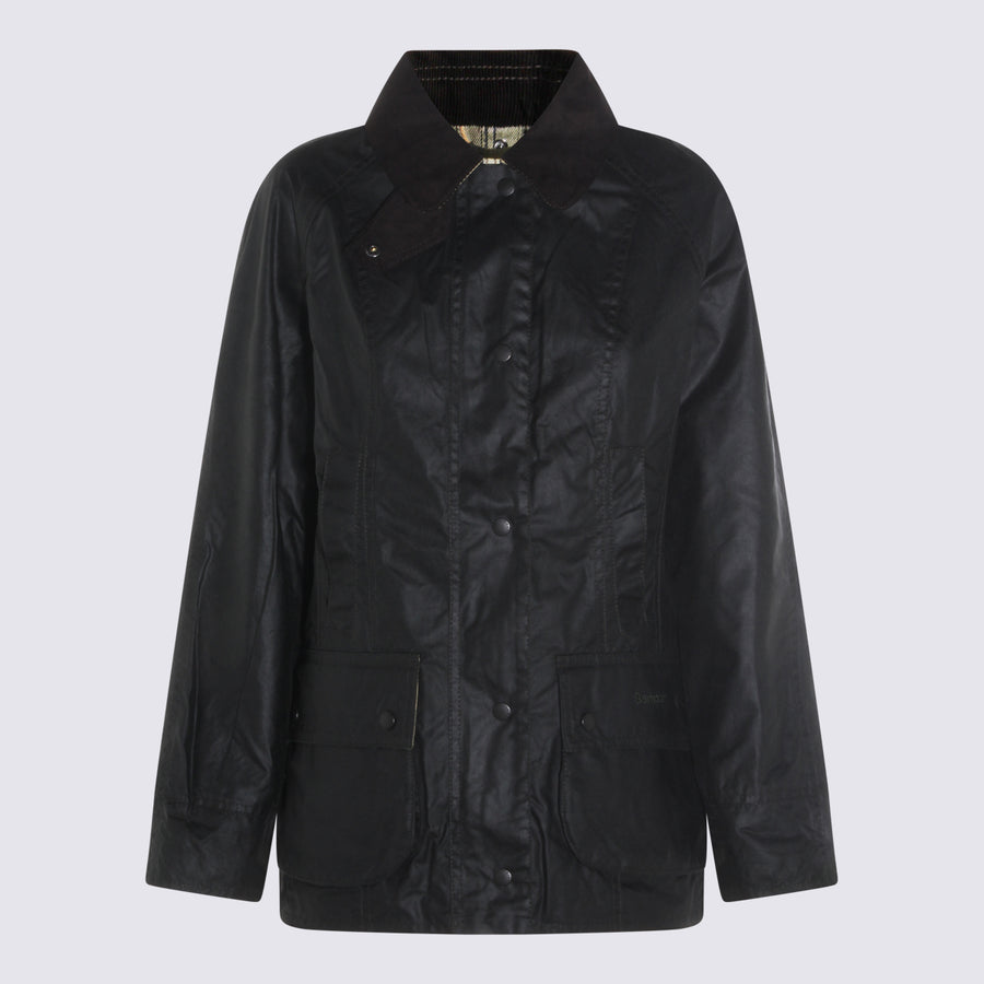 Barbour 100% Cotton jacket in black