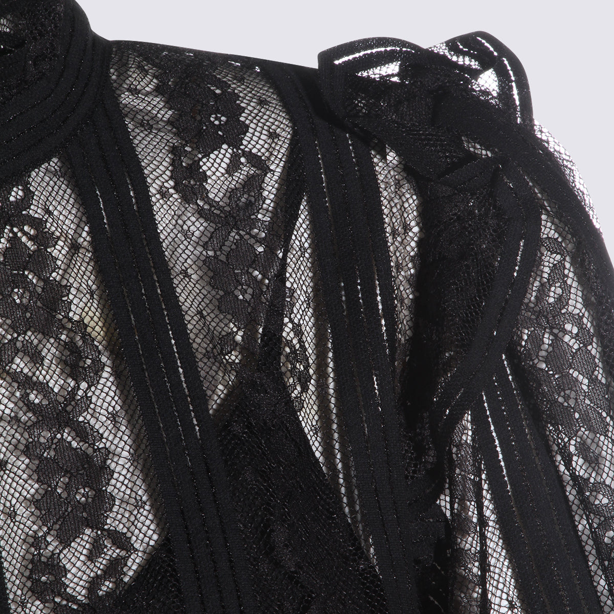 Twin-Set Top Black Pa Co