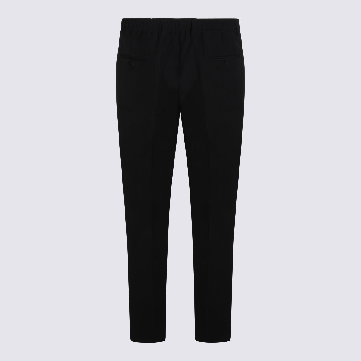 Dolce & Gabbana Trousers Black Lana Vergine
