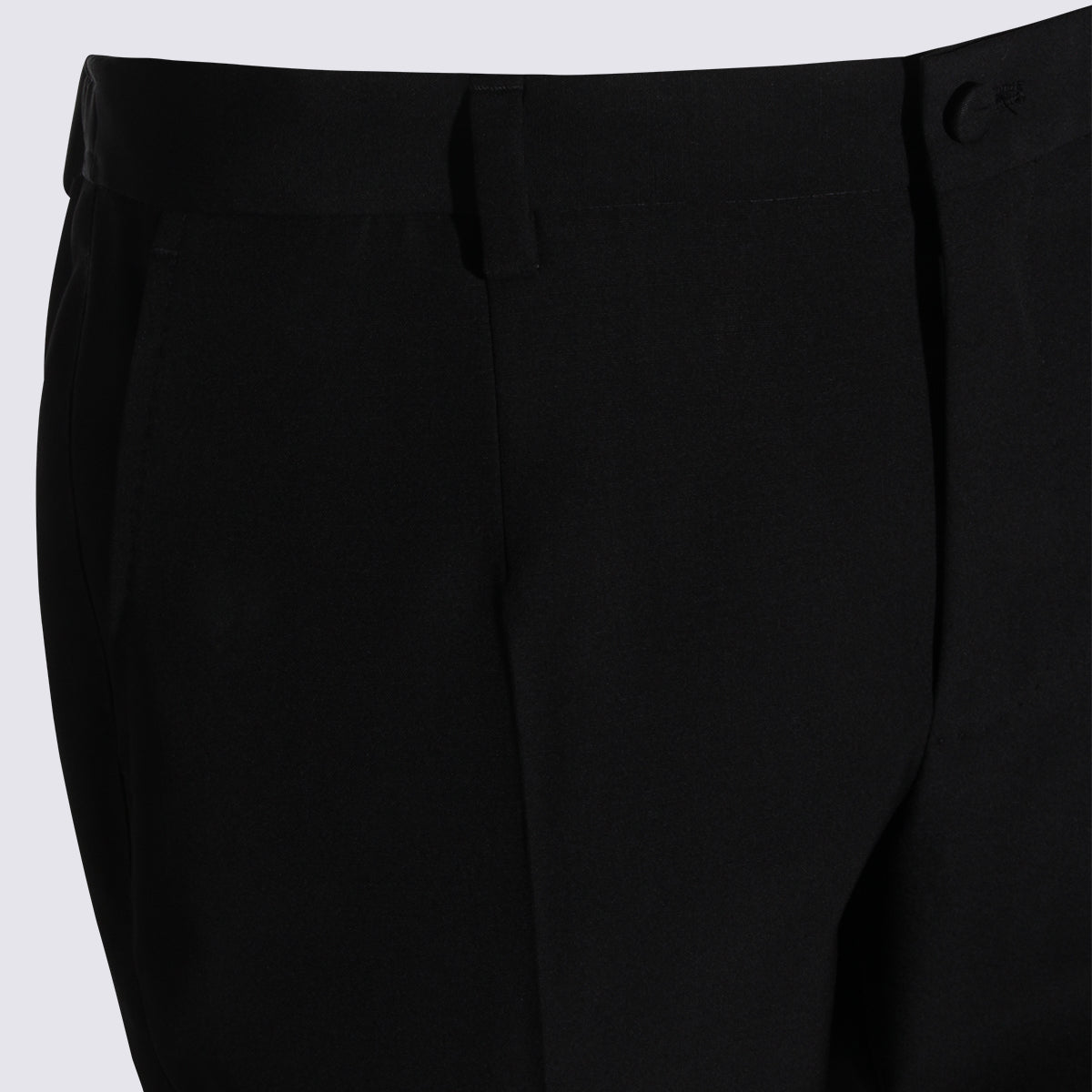 Dolce & Gabbana Trousers Black Lana Vergine