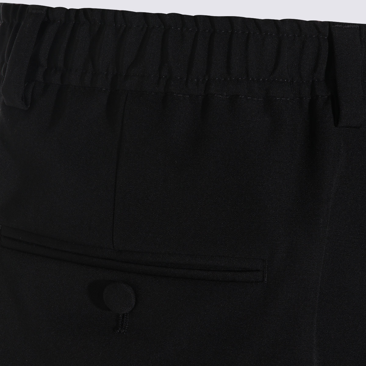 Dolce & Gabbana Trousers Black Lana Vergine