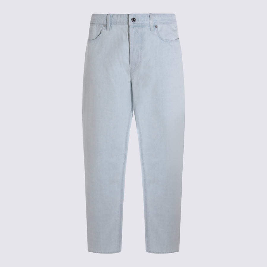 Stone Island 100% cotton jeans in blue