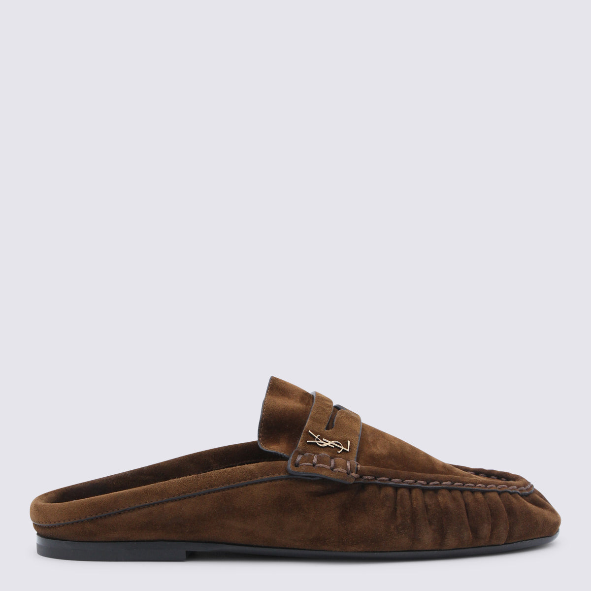 Saint Laurent Flat shoes Dark Havana _cover Le Sole