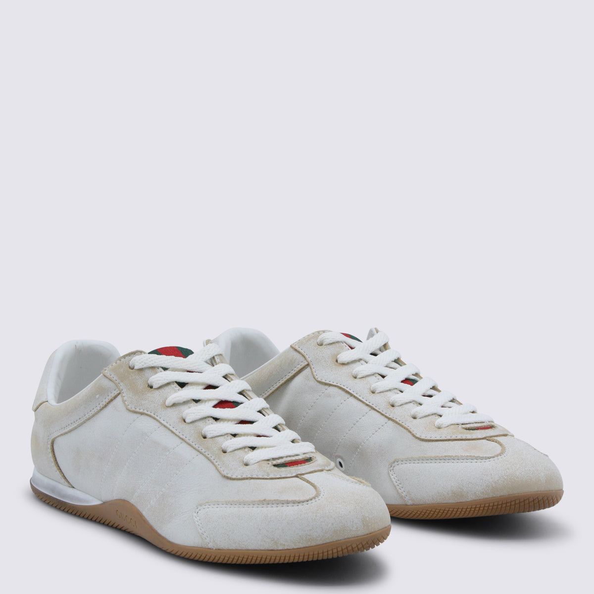 Gucci Sneakers White Calf Skin