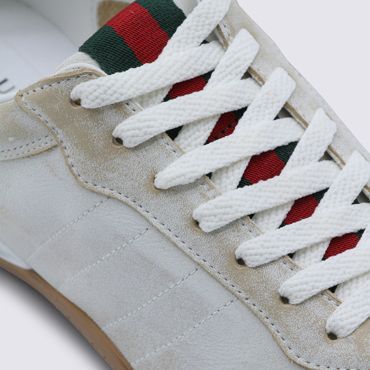 Gucci Sneakers White Calf Skin