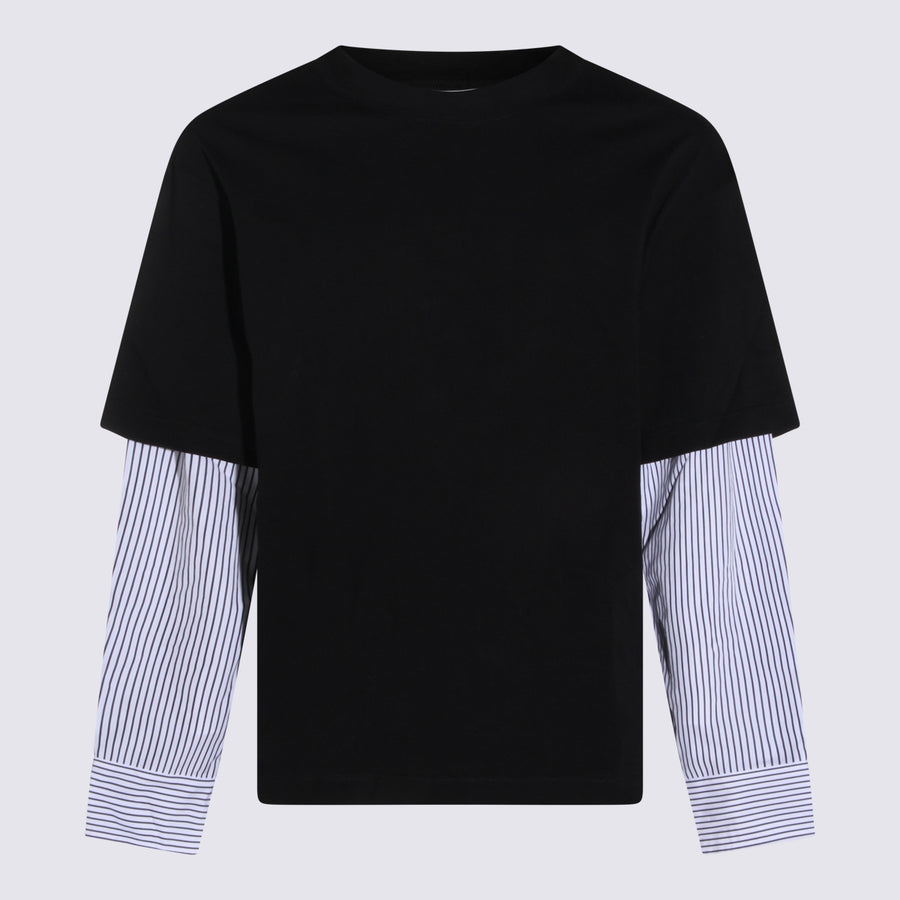 Jil Sander 100% Cotton t-shirt in black