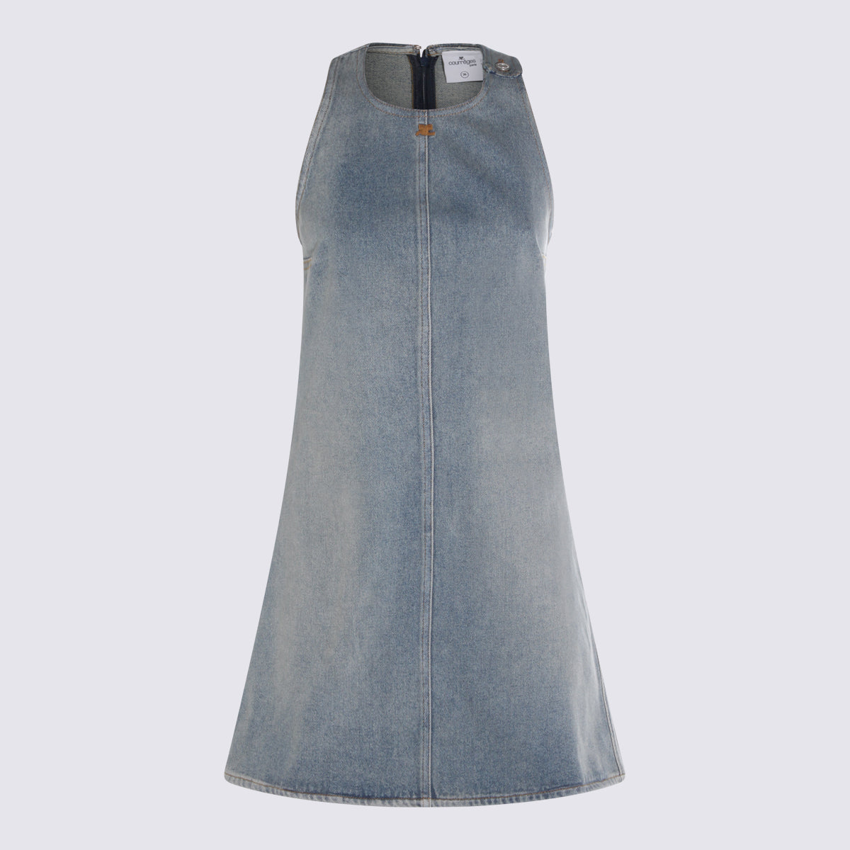 Courreges Dresses Denim Blue _co
