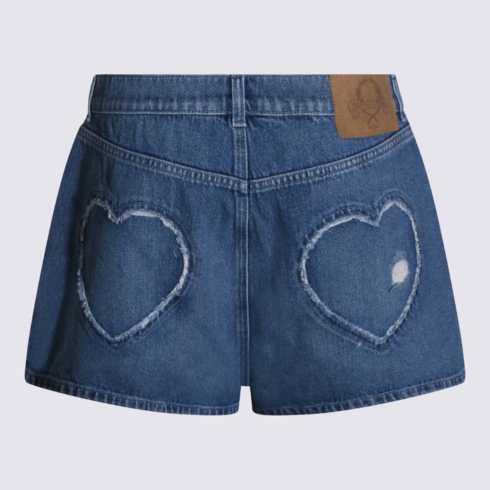 Moschino Shorts Blue _co