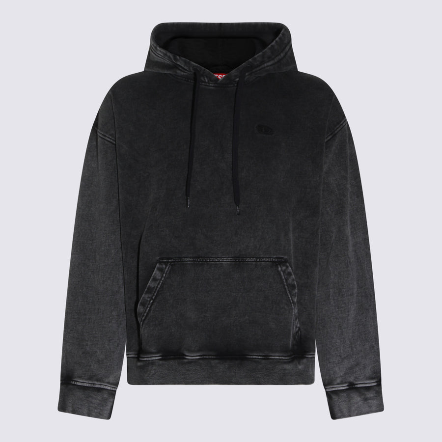 Diesel 100% Cotton sweatshirt in gray