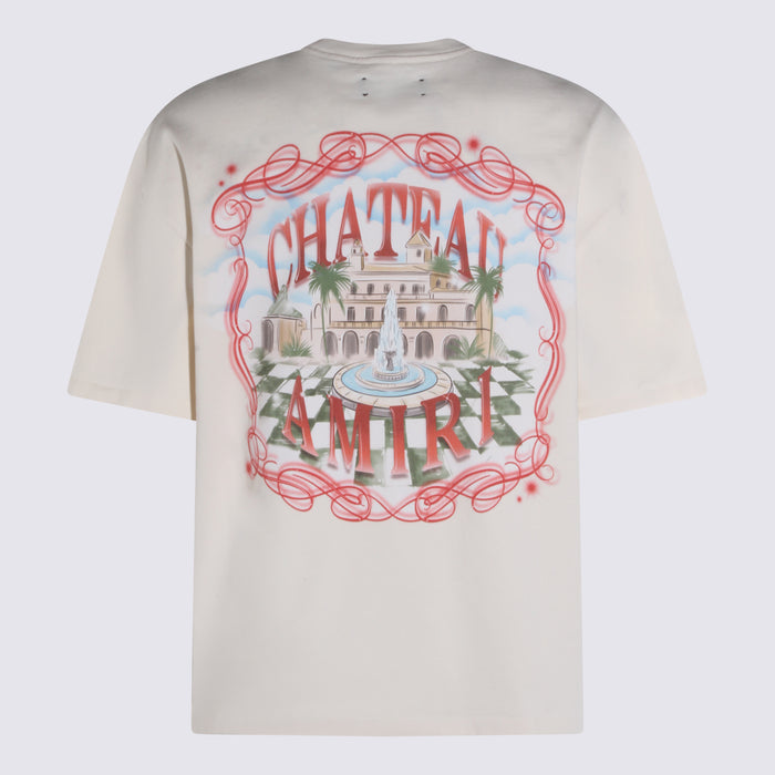Amiri T-shirts and Polos White _100 % Co
