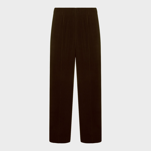 Homme Plisse Issey Miyake 100% Polyester trousers in brown