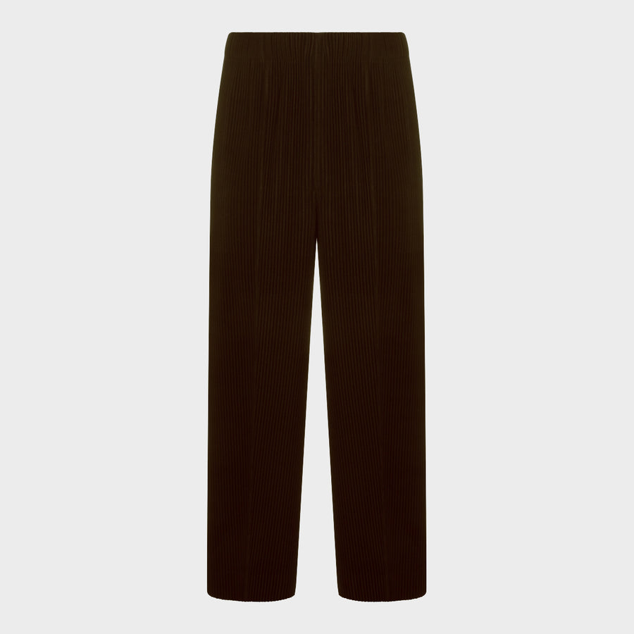 Homme Plisse Issey Miyake 100% Polyester trousers in brown