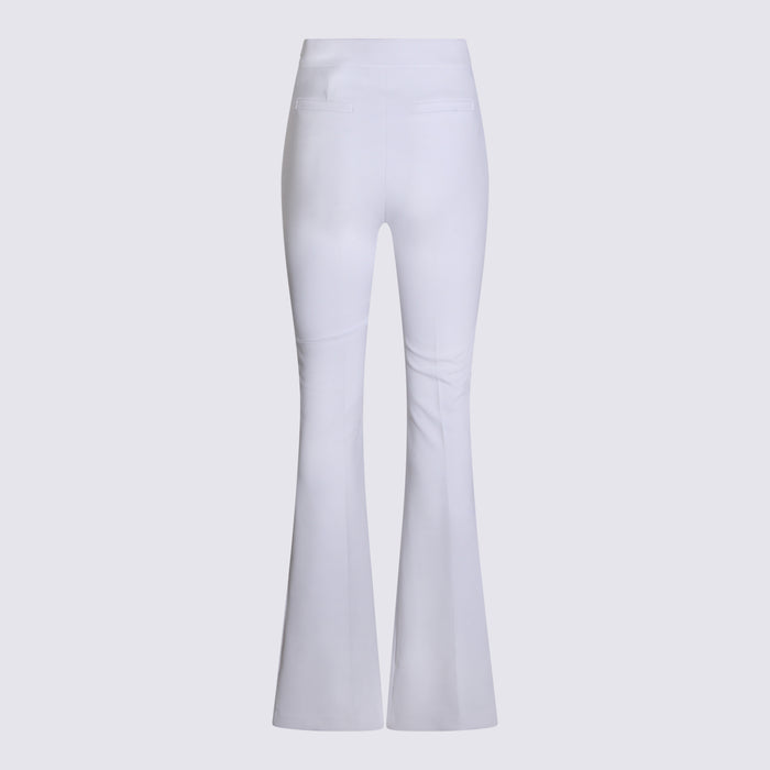 Elisabetta Franchi Trousers Ivory Plea