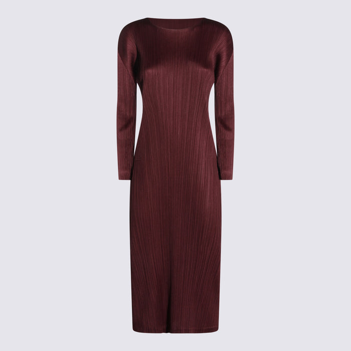 PLEATS PLEASE ISSEY MIYAKE Dresses Bordeaux _pl