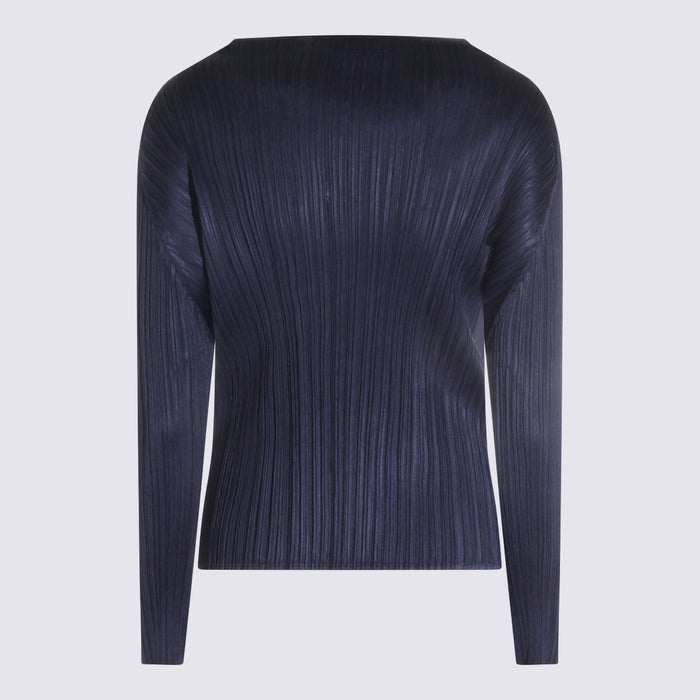 PLEATS PLEASE ISSEY MIYAKE Top Blue _pl