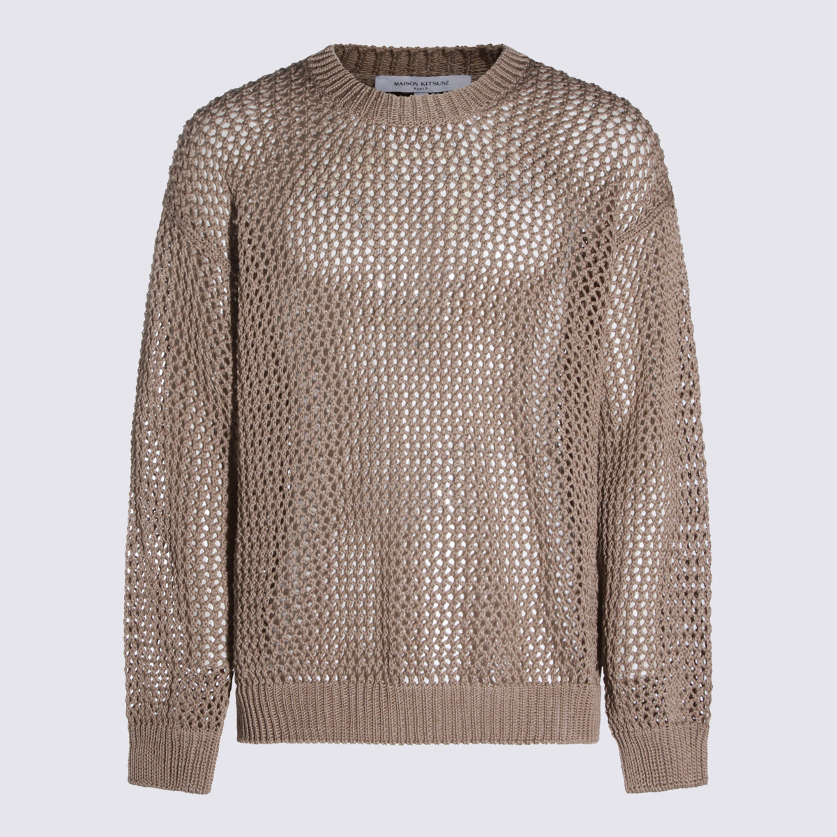 MAISON KITSUNE Sweaters Mist Beige _co