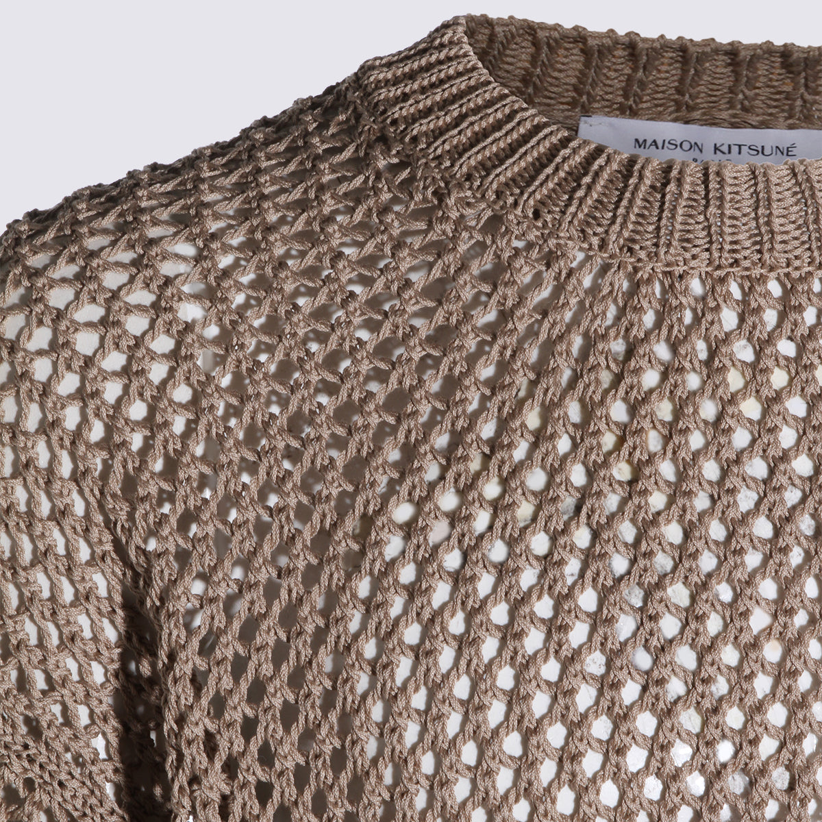 MAISON KITSUNE Sweaters Mist Beige _co