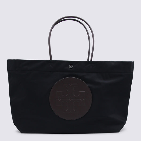 Tory Burch 100% Nylon tote bag in black