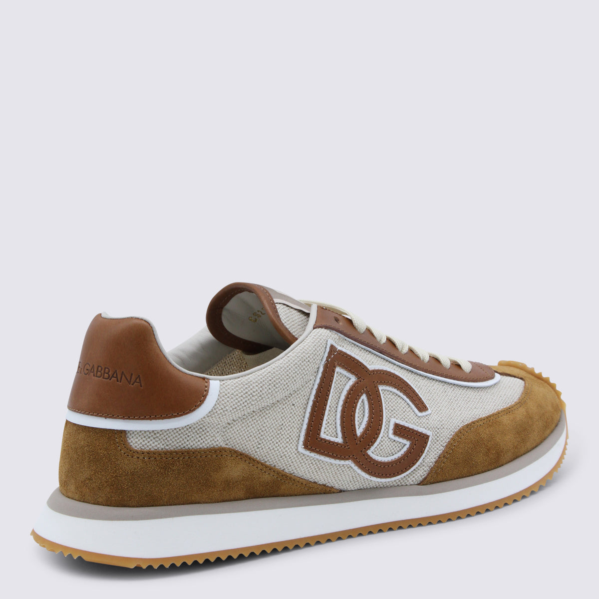 Dolce & Gabbana Sneakers Beige/marrone _cover Le Sole El