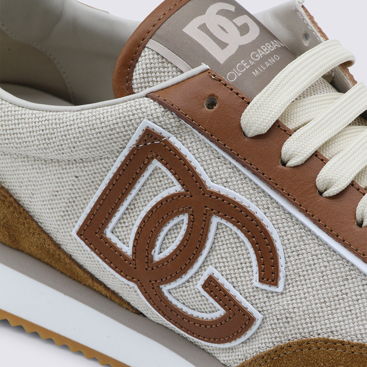Dolce & Gabbana Sneakers Beige/marrone _cover Le Sole El