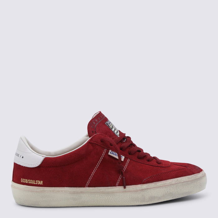 Golden Goose Sneakers Dark Red/milk _cover Tex/el Sole El