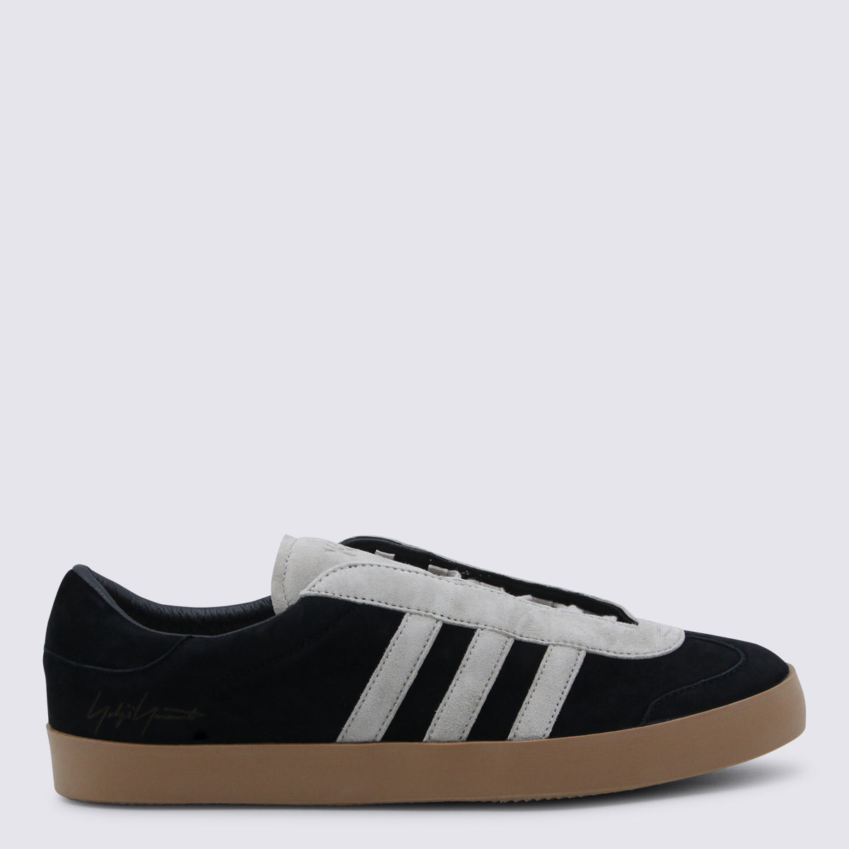 Y-3 Sneakers Black/black/lbrown _cover Le - Sole El