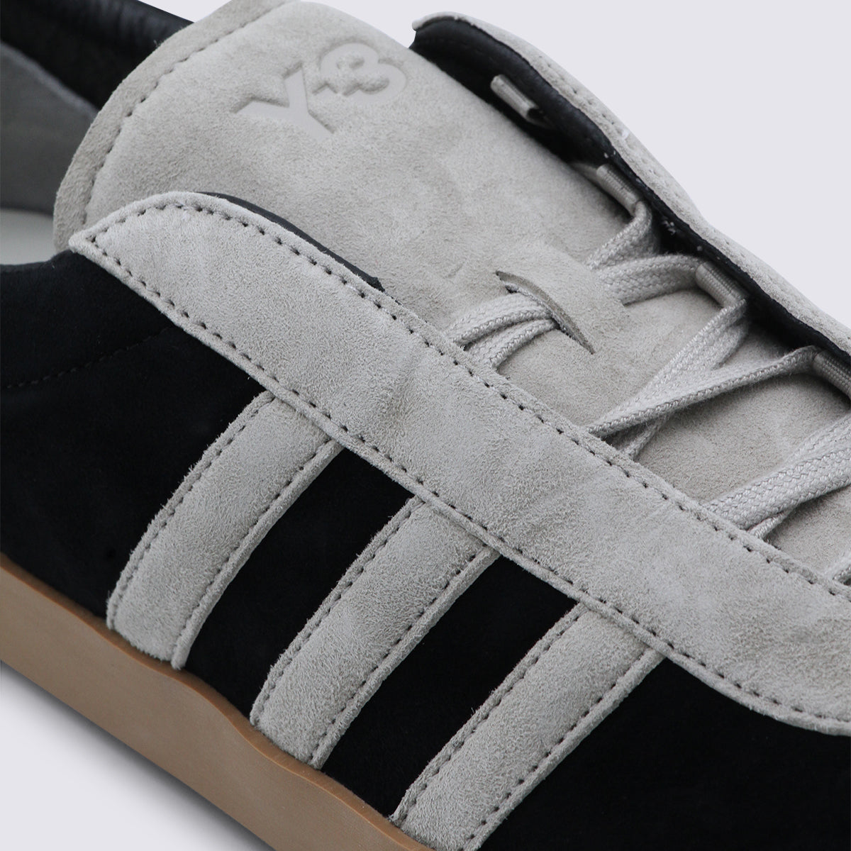 Y-3 Sneakers Black/black/lbrown _cover Le - Sole El