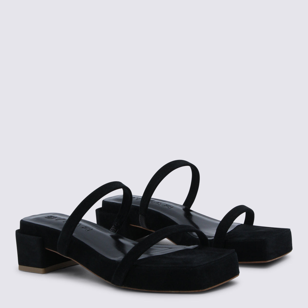 By Far Sandals Black _cover Le Sole