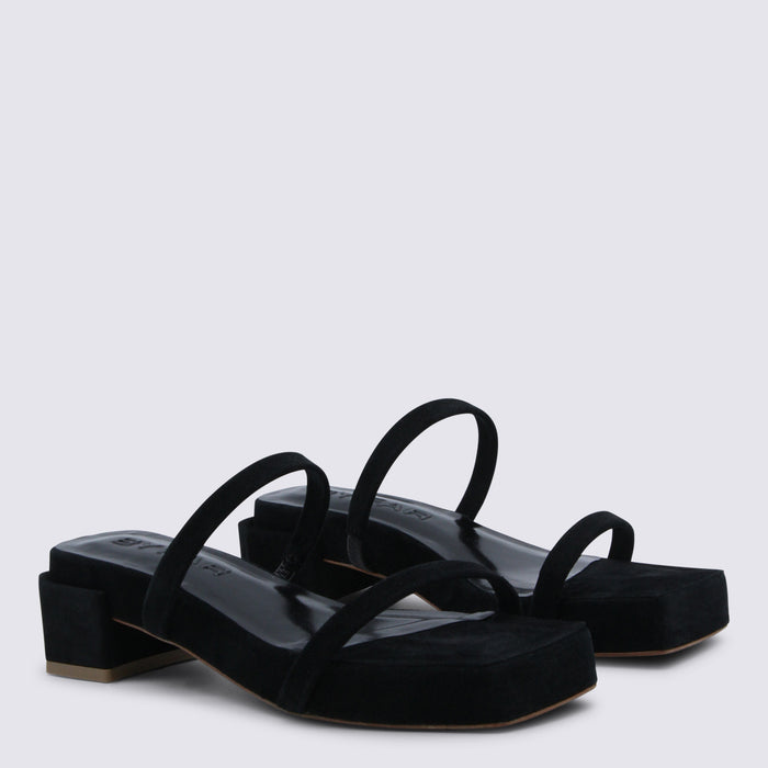 By Far Sandals Black _cover Le Sole