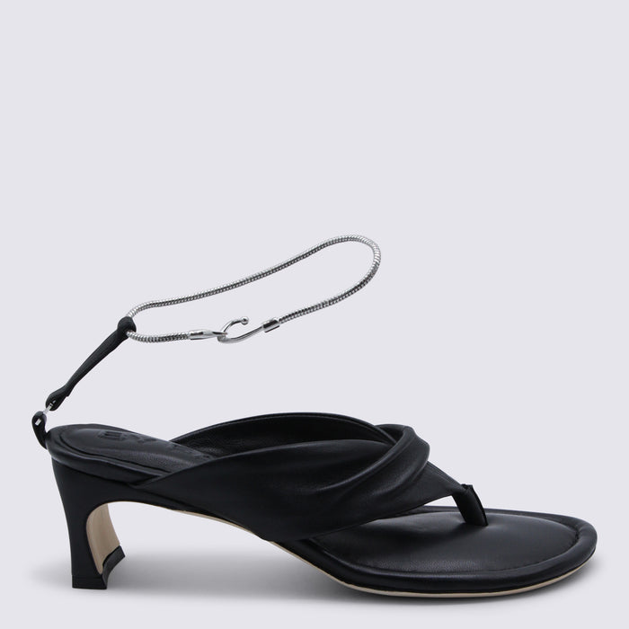 By Far Sandals Black _cover Le Sole