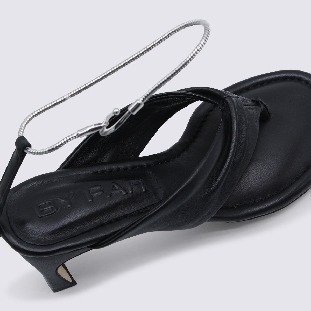 By Far Sandals Black _cover Le Sole
