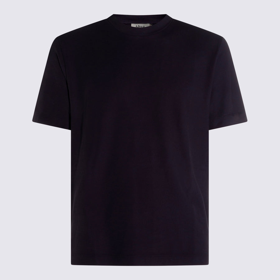 Altea 100% cotton t-shirt in navy