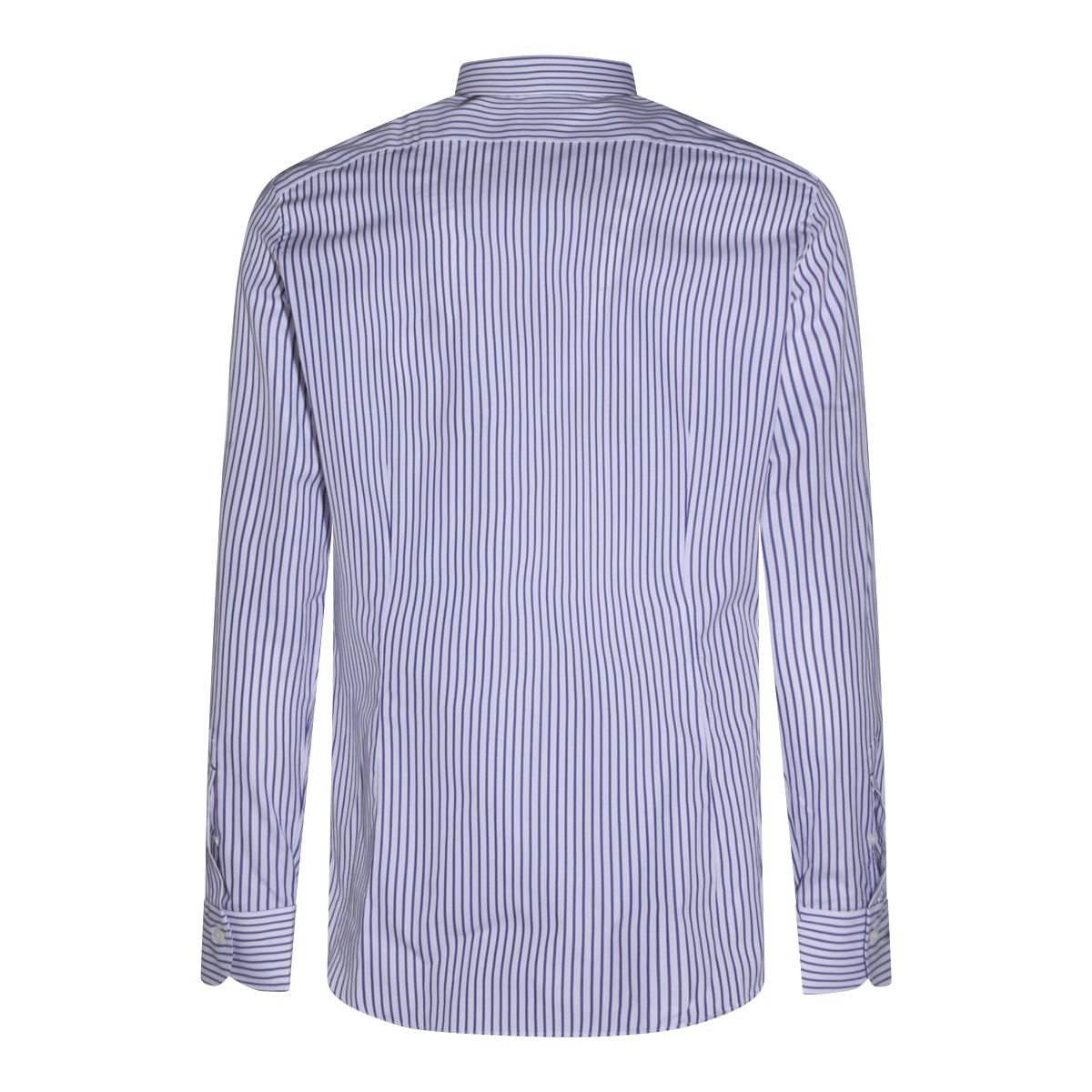 Mazzarelli Shirts Bianco-blu _100 % Co