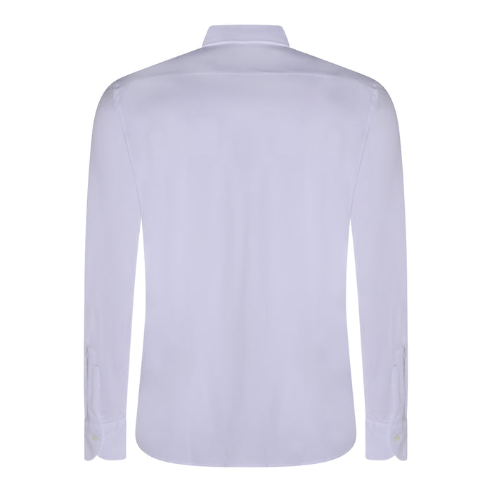 Mazzarelli Shirts White _100 % Co