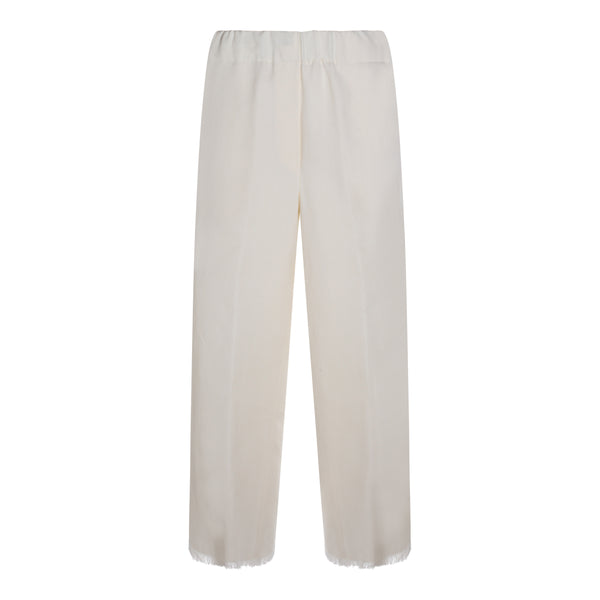 Antonelli Firenze 73% viscose trousers in beige