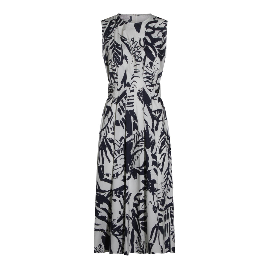 Antonelli Firenze 100% cotton dress in white
