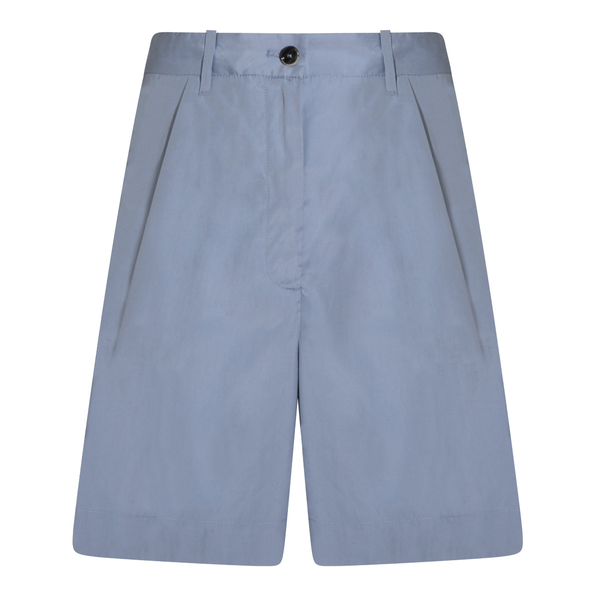 NINE IN THE MORNING Shorts Light Blue _100 % Co