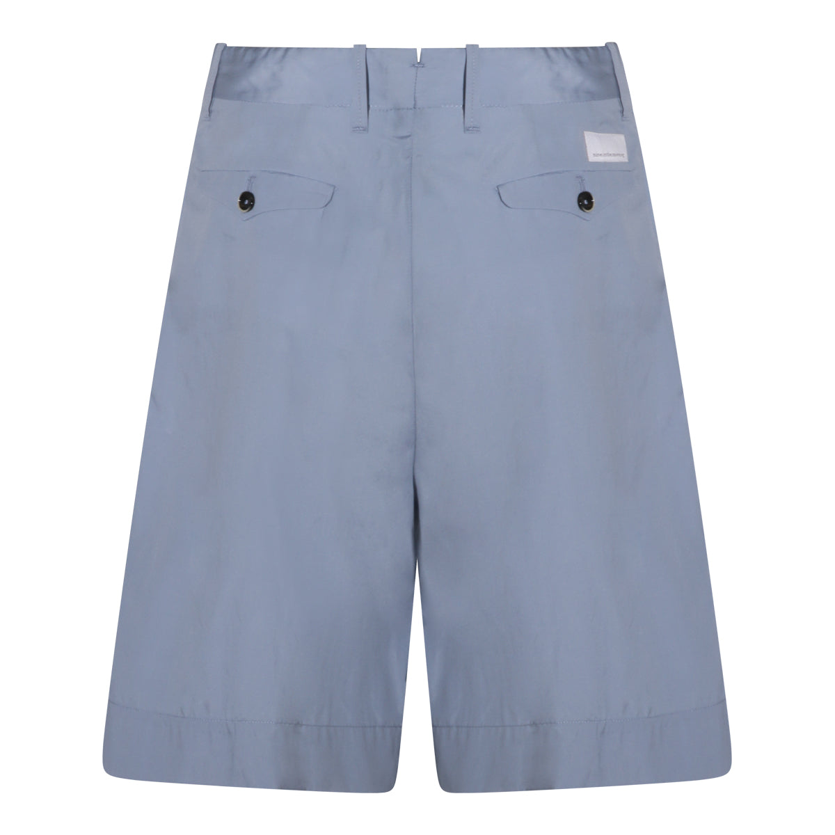 NINE IN THE MORNING Shorts Light Blue _100 % Co