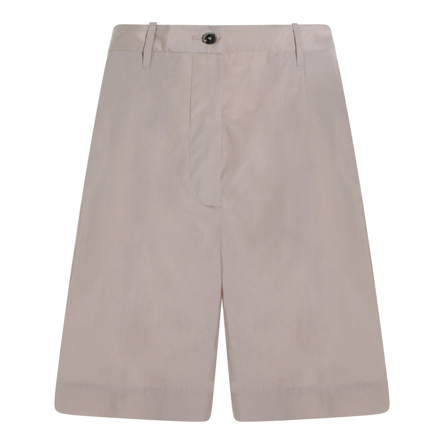 Nine In The Morning 100% Cotton shorts in beige