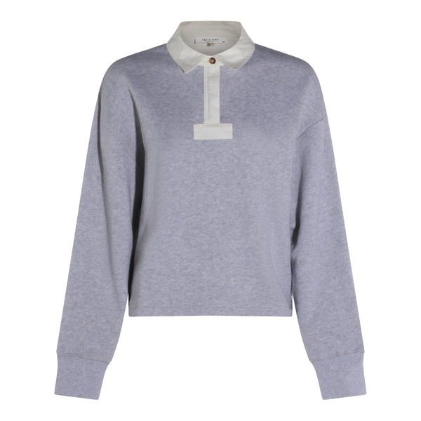 Rag & Bone 78% cotton sweater in gray