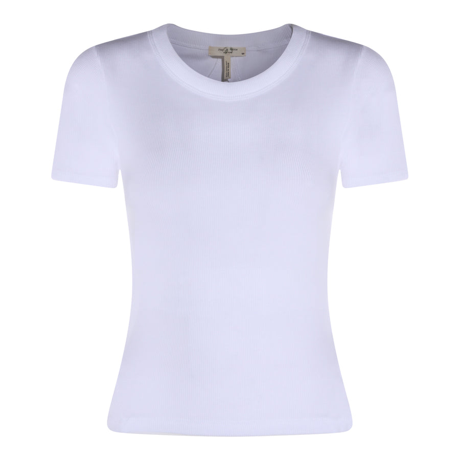 Rag & Bone 95% cotton t-shirt in white