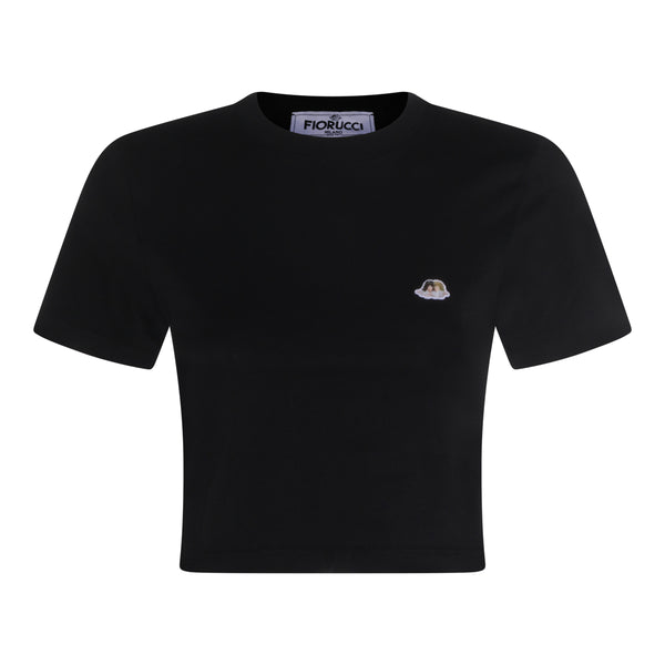 Fiorucci 100% Cotton t-shirt in black