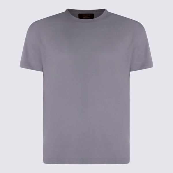 Zanone 100% Cotton t-shirt in gray