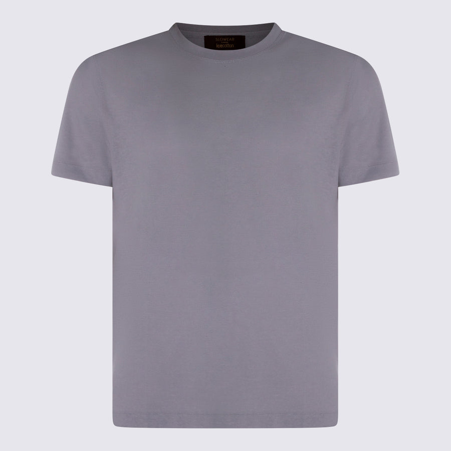 Zanone 100% Cotton t-shirt in gray