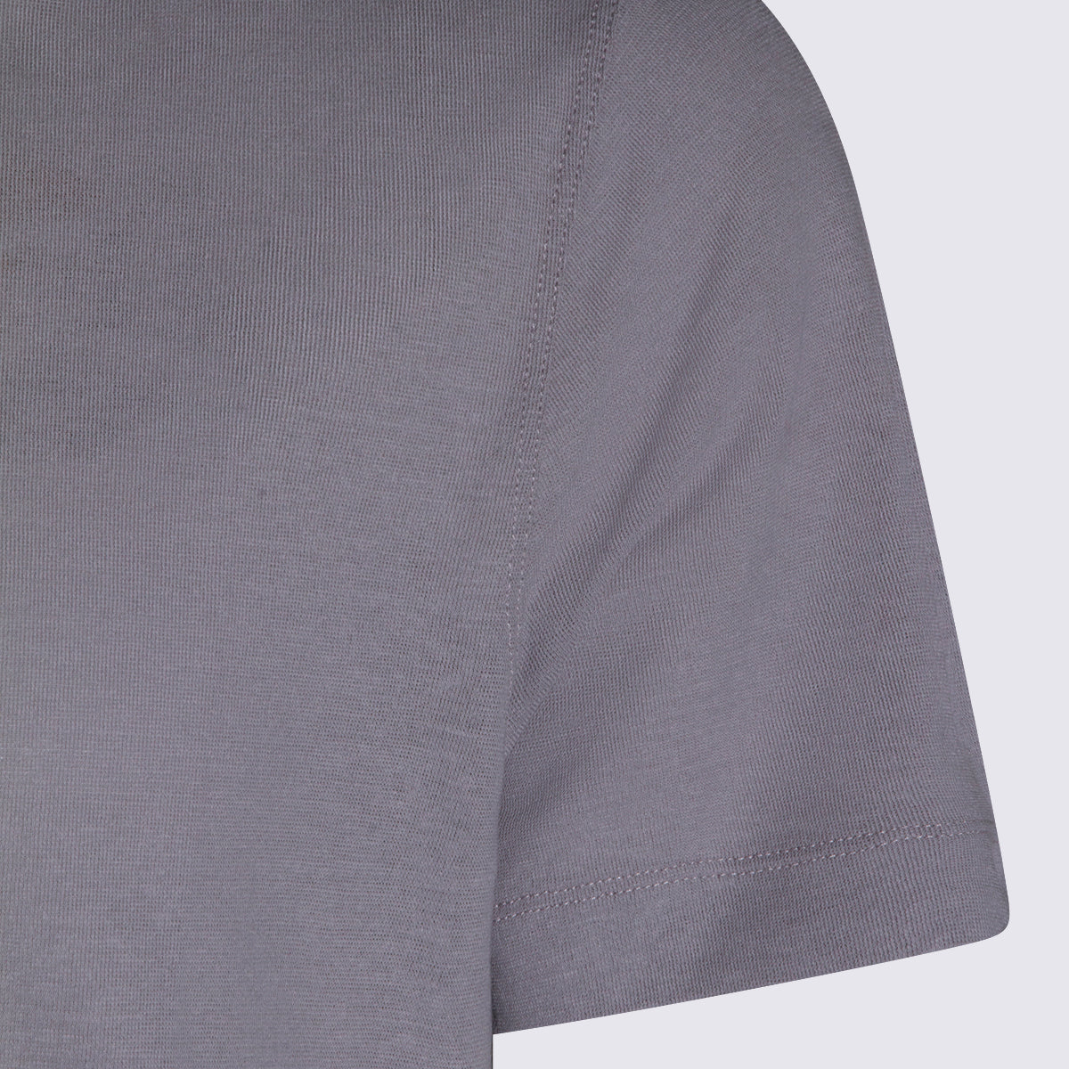 Zanone T-shirts and Polos Grey _100 % Co