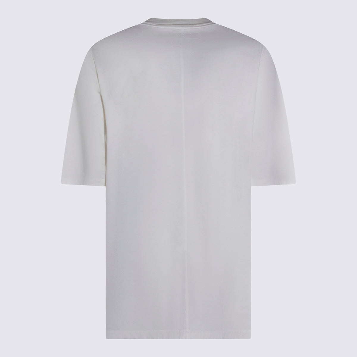 RICK OWENS DRKSHDW T-shirts and Polos Milk-black _100 % Co