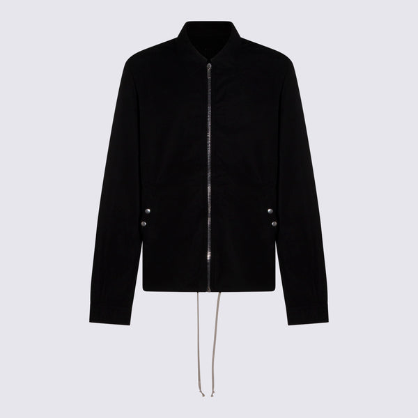 Rick Owens Drkshdw 100% Cotton jacket in black