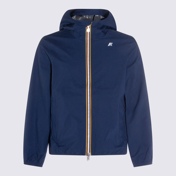 K-Way 76% Nylon jacket in navy
