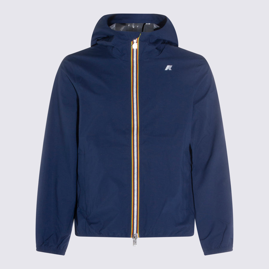 K-Way 76% Nylon jacket in navy